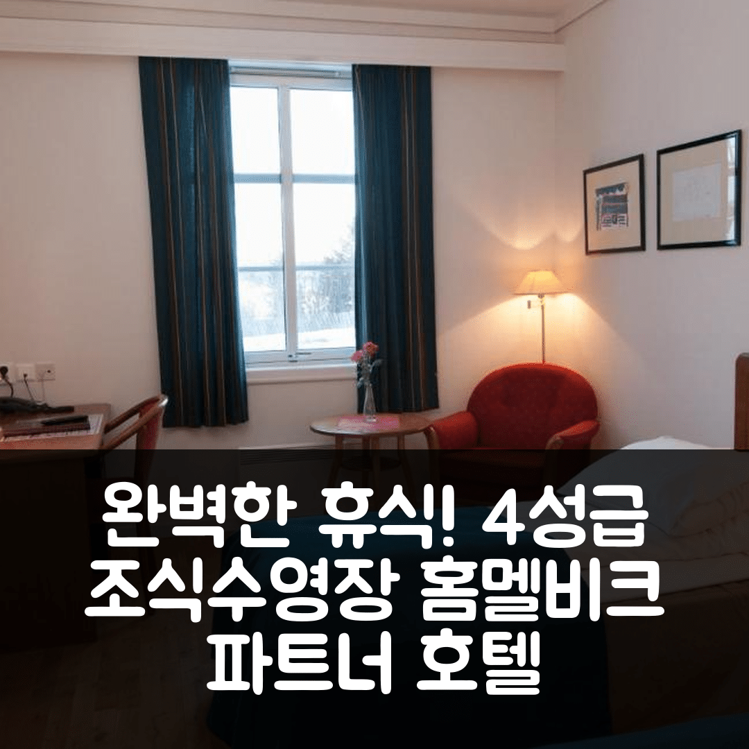 홈멜비크 숙소 여행 톤 파트너 호텔 셀부쇼엔 | 4성급 조식과 수영장으로 즐기는 완벽한 휴식 5가지 방법