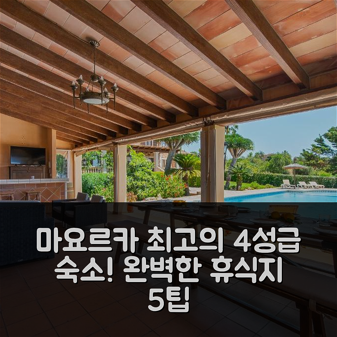 마요르카 숙소 여행 호텔 추천 펠라닌츠 3029-85 말요르카 | 가성비 좋은 4성급 조식과 수영장으로 완벽한 휴식지 5가지 팁