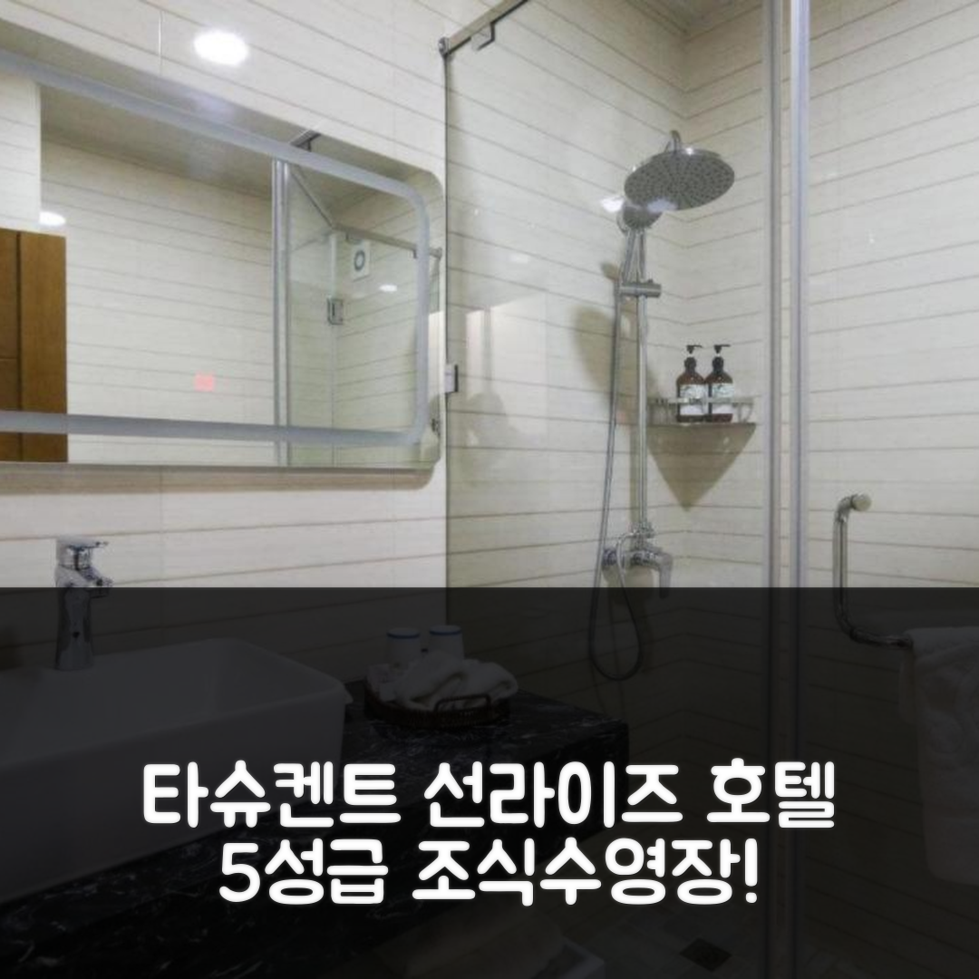 타슈켄트 숙소 여행 호텔 추천 선라이즈 호텔 | 최강 가성비 5성급 조식과 수영장 완벽 리뷰 7가지